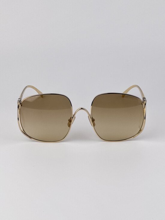 Miu Miu Women’s Sunglasses – Gold Yellow Gradient Square (MUA57S 5AK20S) main image 10